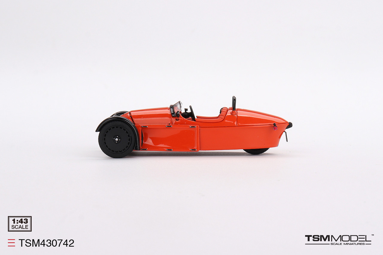 1/43 TSM Morgan Super 3 Coral Orange Car Model