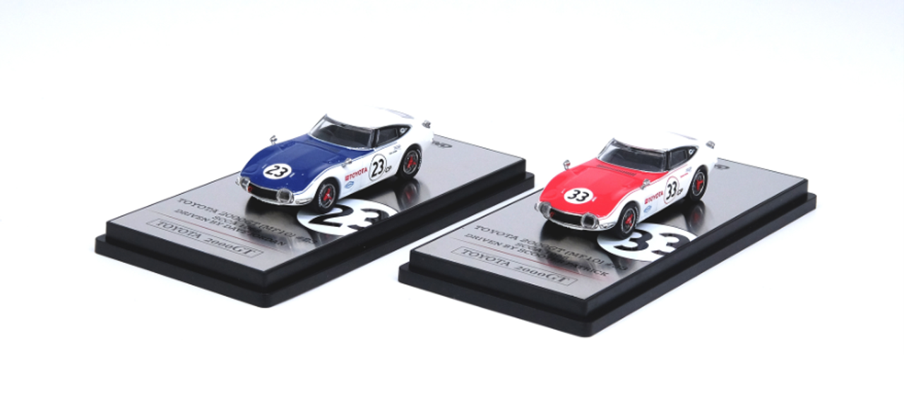 1/64 INNO Toyota 2000GT #23&#33 SCCA 1968 Box Set Collection