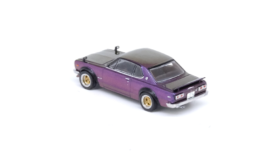 INNO64 1/64 Nissan Skyline 2000 GT-R (KPGC10) – Midnight Purple, Edizione Da Collezione