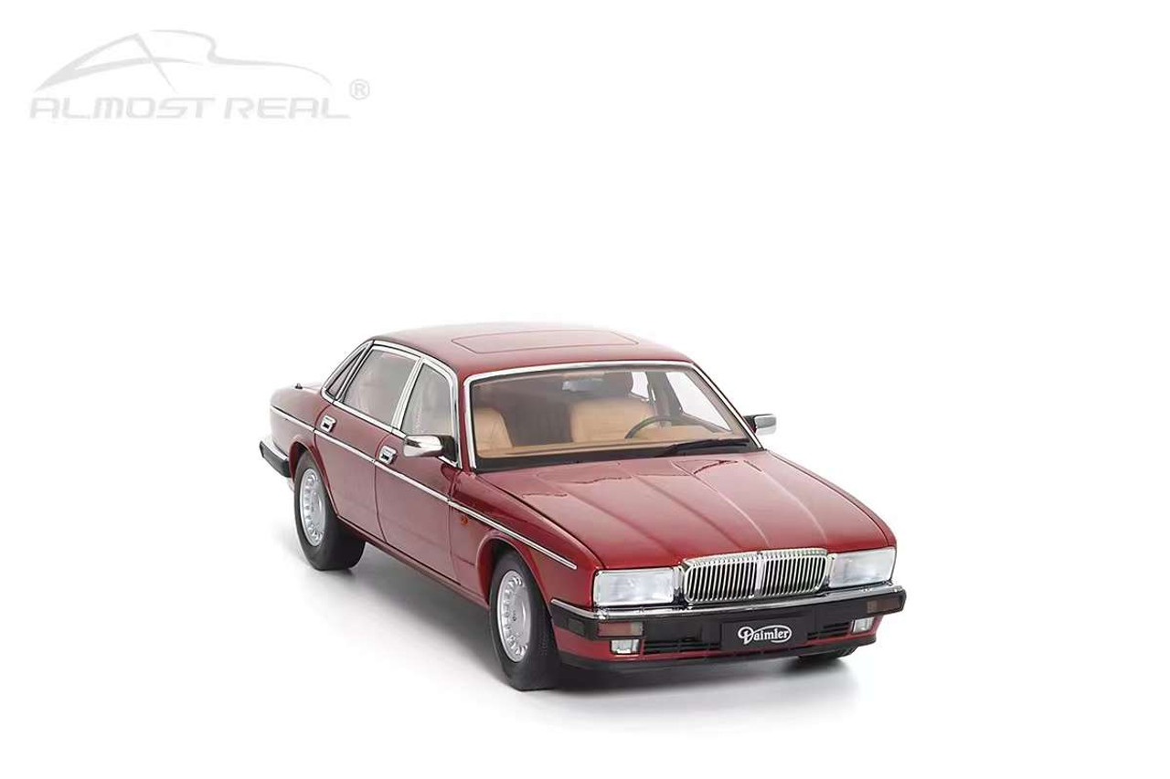 1/18 Almost Real Jaguar XJ40 (Red) Car Model - LIVECARMODEL.com