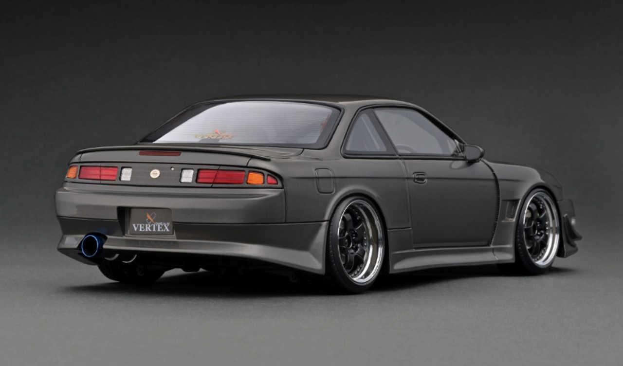 1/18 Ignition Model Nissan Vertex S14 Silvia Gun Grey Metallic