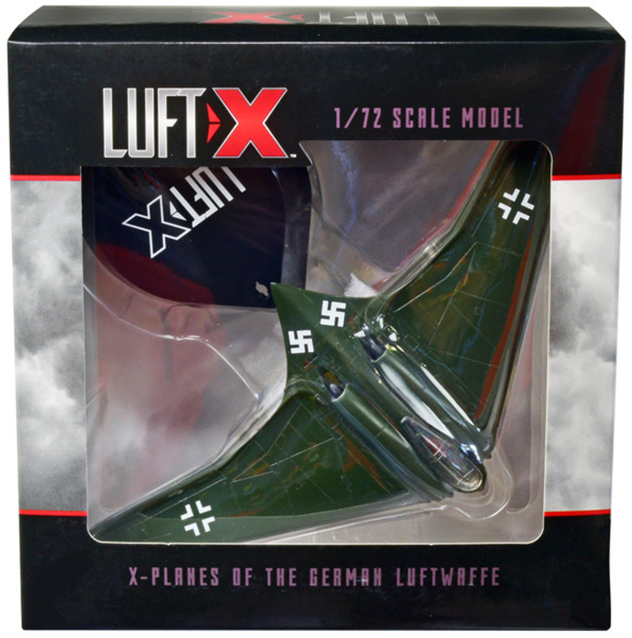 Horten Ho 229 Aircraft Prototype Dark Green "German Luftwaffe" 1/72 Model Airplane by Luft-X