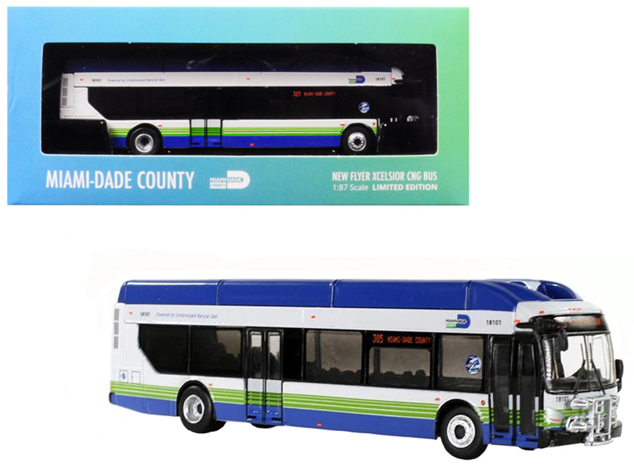1/87 IR Iconic Replicas New Flyer Xcelsior CNG Transit Bus
