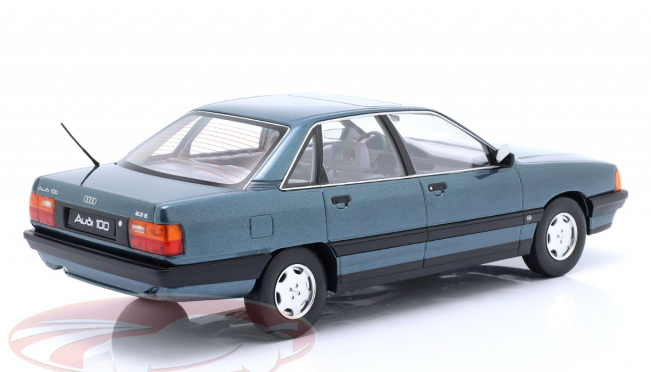 1/18 Triple9 1989 Audi 100 C3 (Lago Blue Green Metallic) Car Model