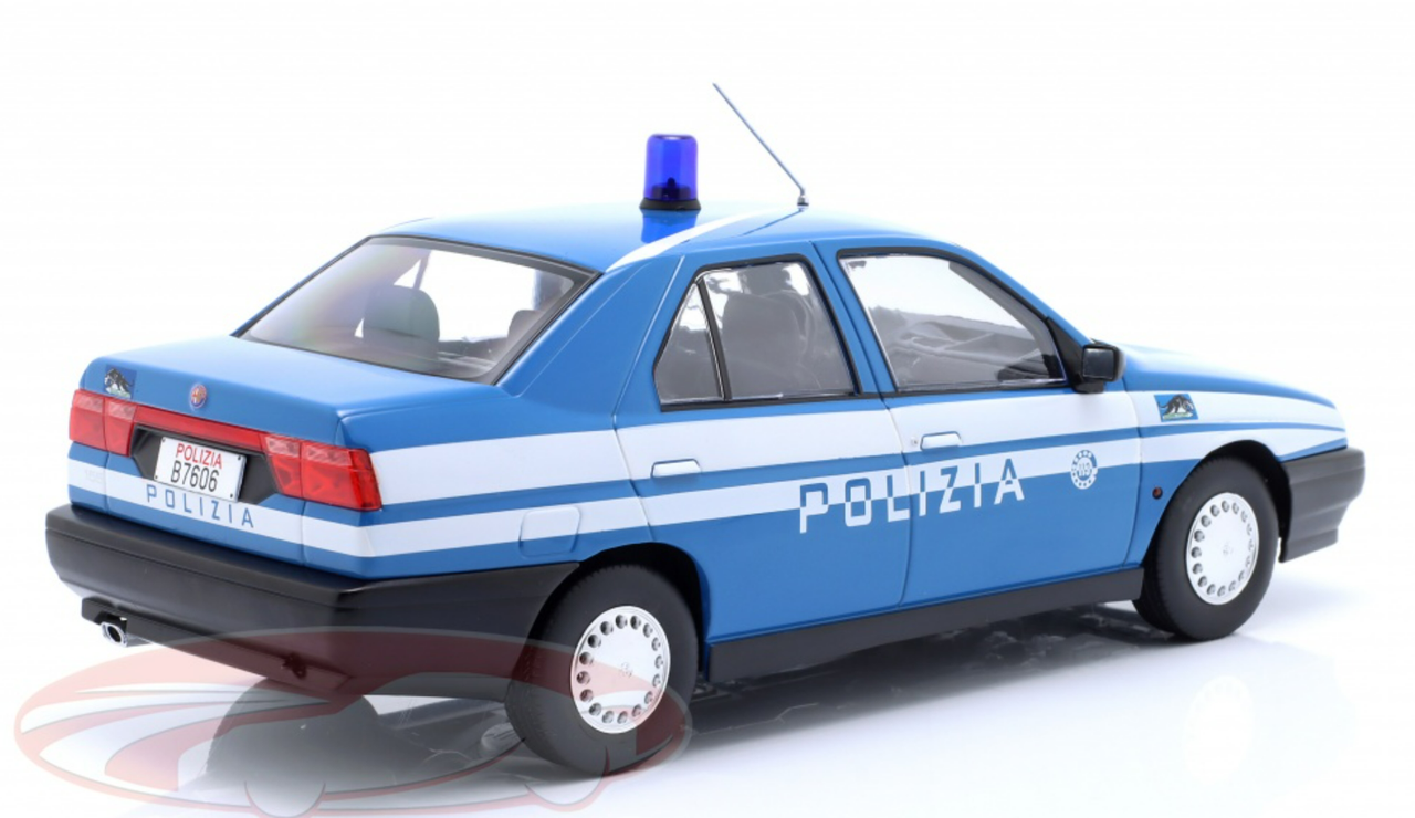 1/18 Triple9 1996 Alfa Romeo 155 Police Car Car Model