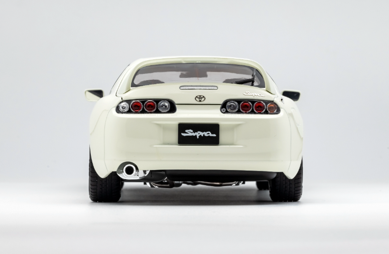 トヨタ スープラ 1/18 ホワイト 1/18 LCD Toyota Supra A80 (White) Diecast Car Model