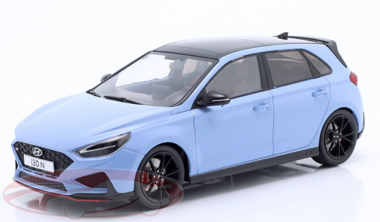 1/18 Modelcar Group 2021 Hyundai i30 N (Performance Blue) Car Model