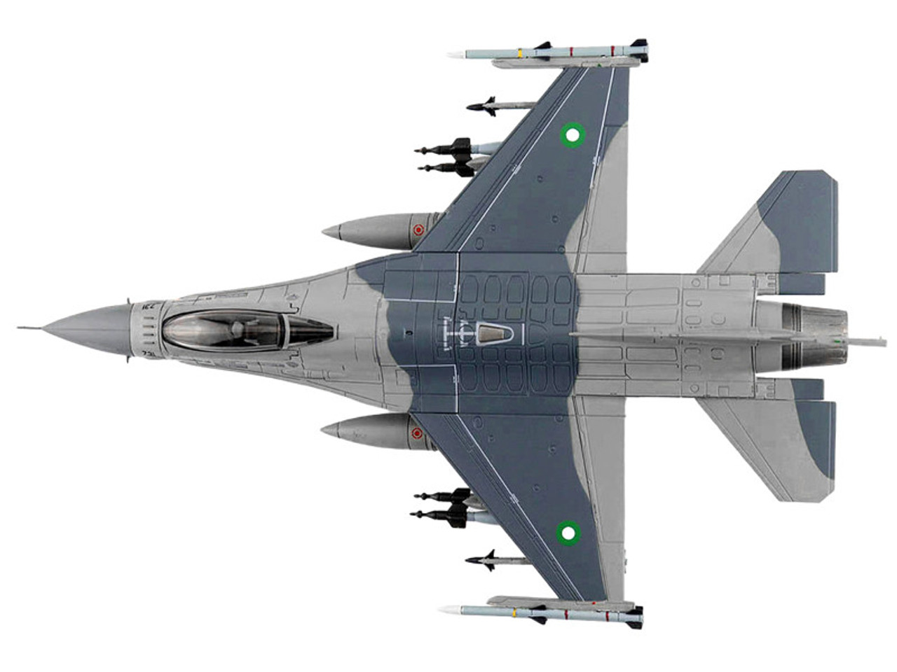 Lockheed Martin F-16AM Fighting Falcon Fighter Aircraft "92731 Mig-21 Killer Pakistan Air Force" (2019) "Air Power Series" 1/72 Diecast Model by Hobby Master