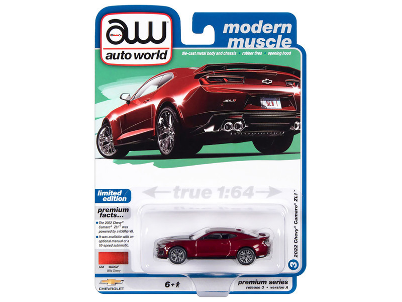 2022 Chevrolet Camaro ZL1 Wild Cherry Red Metallic 