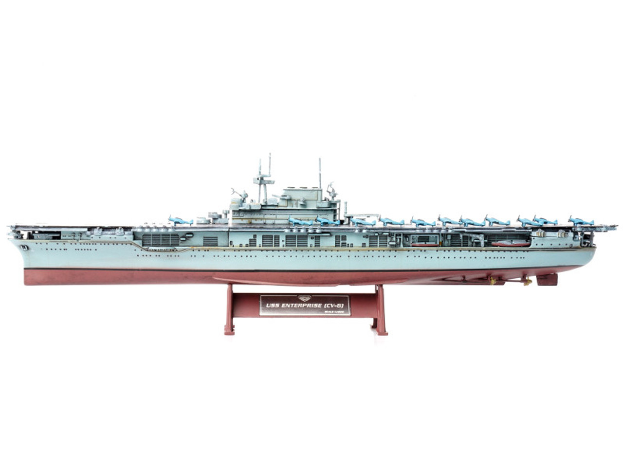 USS Enterprise (CV-6) Aircraft Carrier "US Navy" World War II 1/1000 Diecast Model by Legion