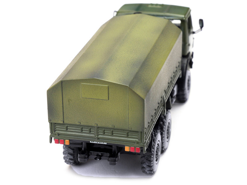917 Kamaz 4310 Transport Truck Green (Weathered) 
