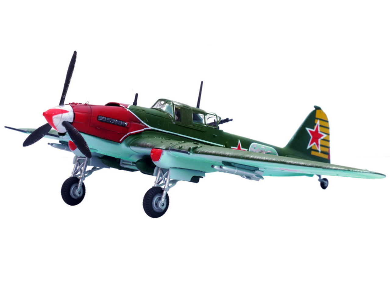 m Ilyushin IL-2M3 Sturmovik Aircraft Green 