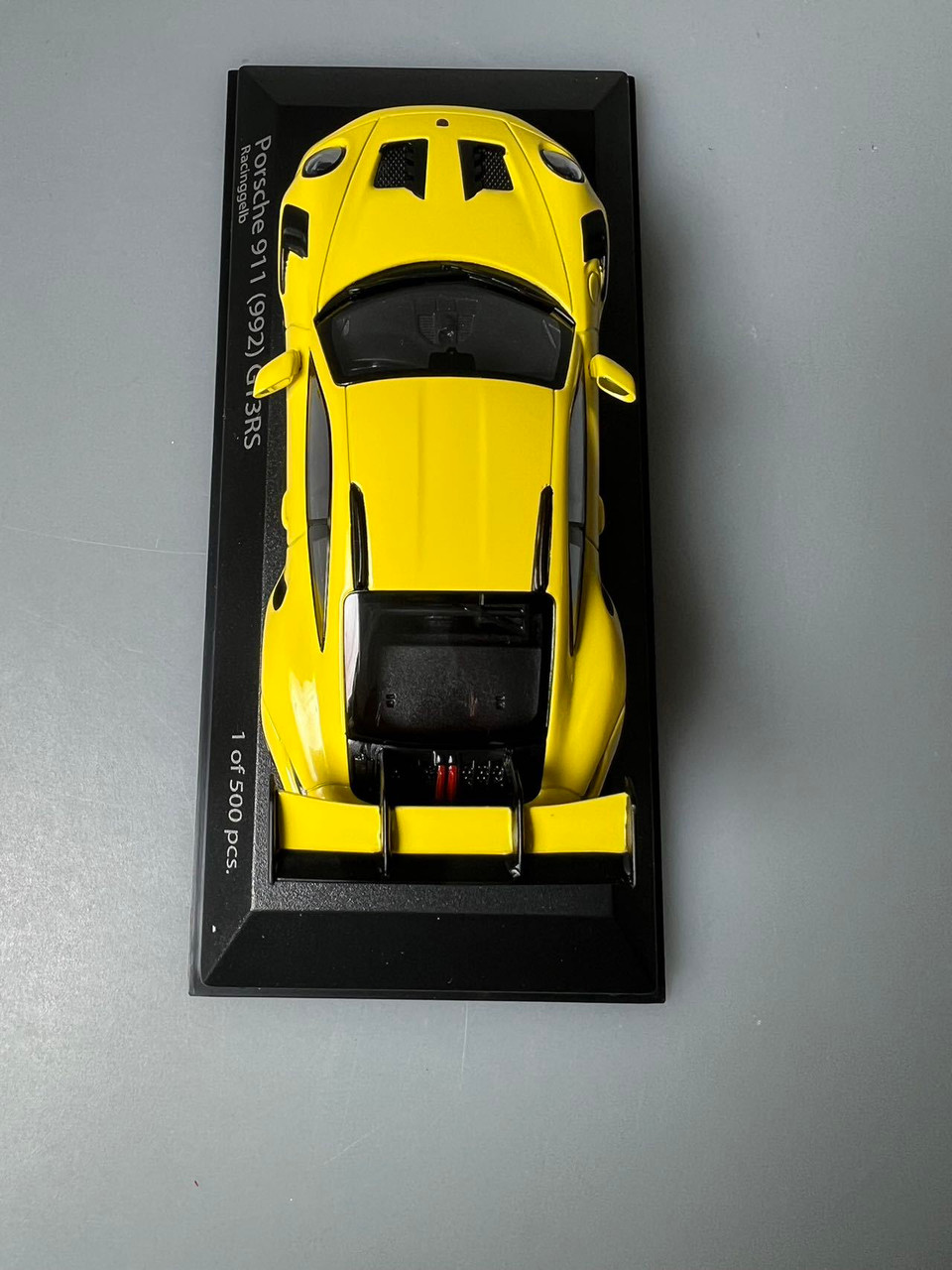 MINICHAMPS 1/43 ポルシェ 911 ( 992 ) GT3 RS 2023 Black with gold 