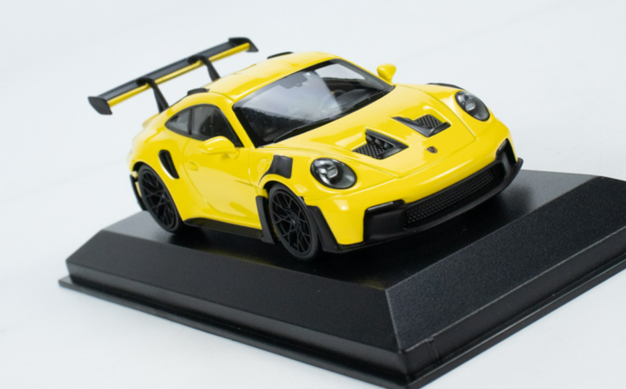 1/43 Minichamps 2023 Porsche 911 (992) GT3 RS (Racing Yellow with Black ...