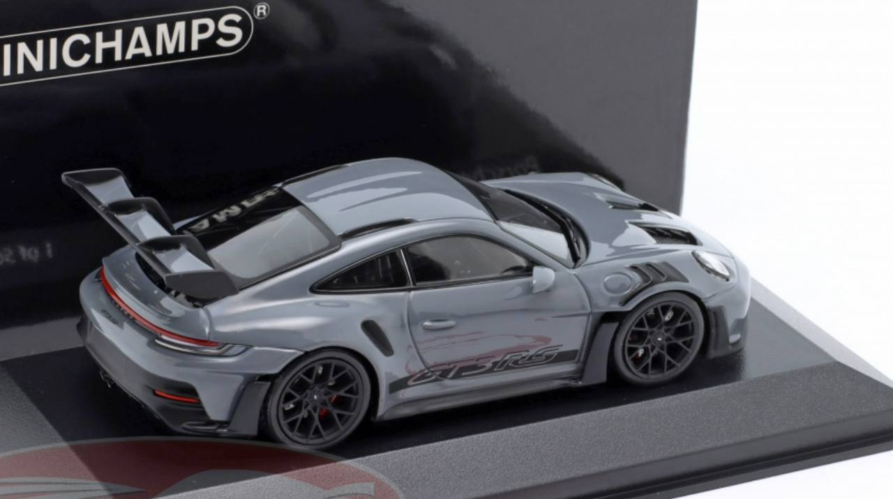 1/43 Minichamps 2023 Porsche 911 (992) GT3 RS (Artic Grey) Car Model