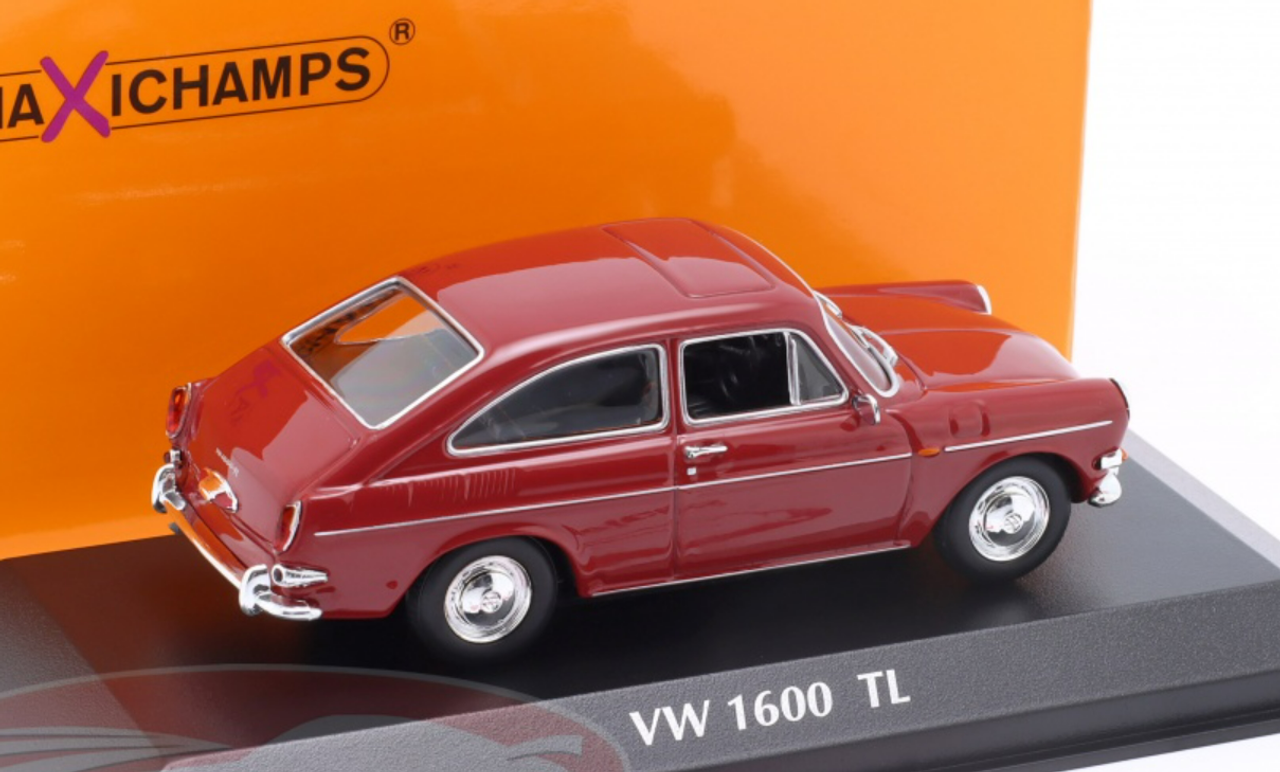 1/43 Minichamps 1966 Volkswagen VW 1600 TL (Red) Car Model