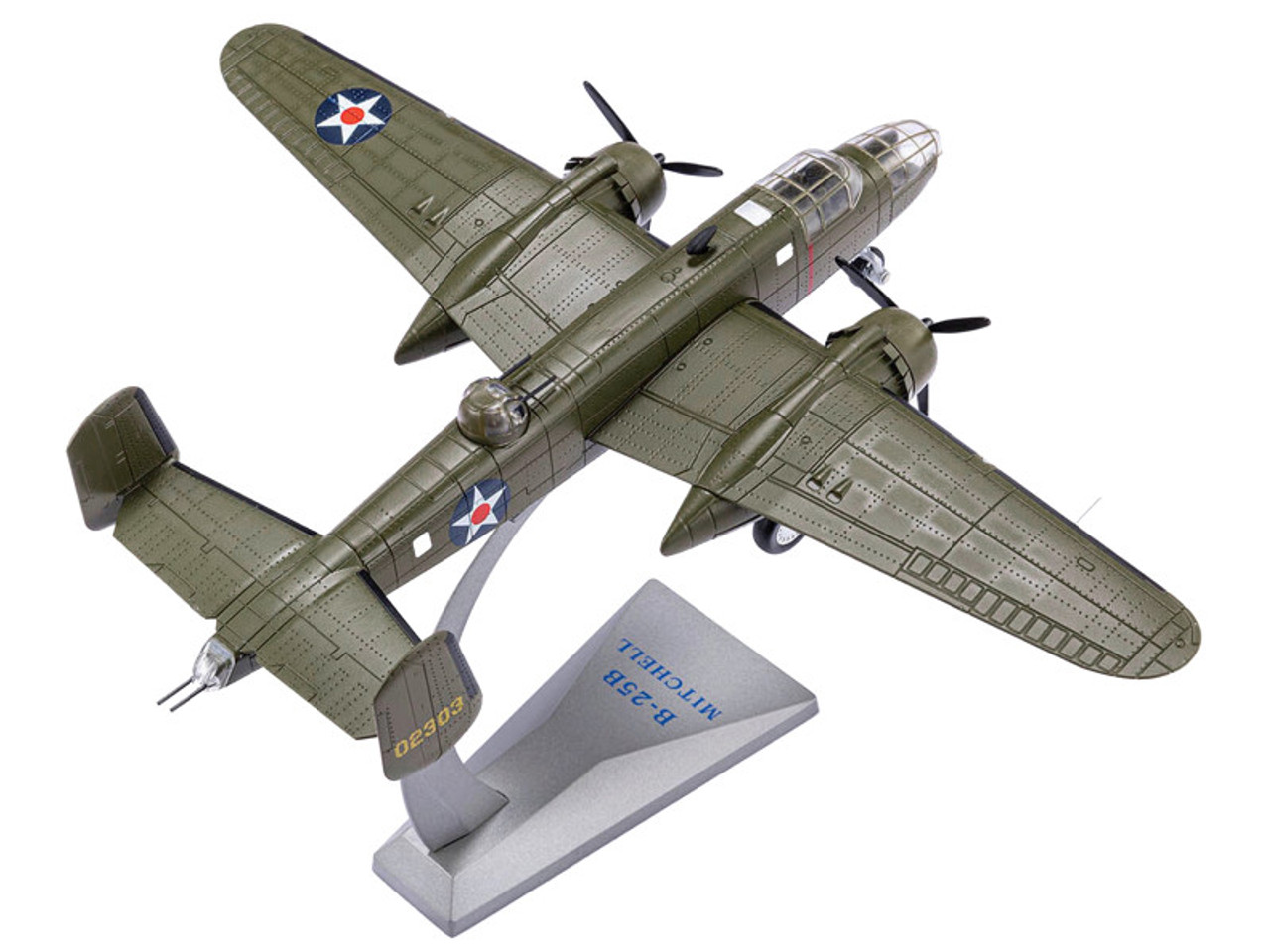North American B-25B Mitchell Bomber Aircraft "Whirling Dervish 34 Bomber Squadron 17th Bomber Group" United States Air Force 1/72 Diecast Model by Air Force 1