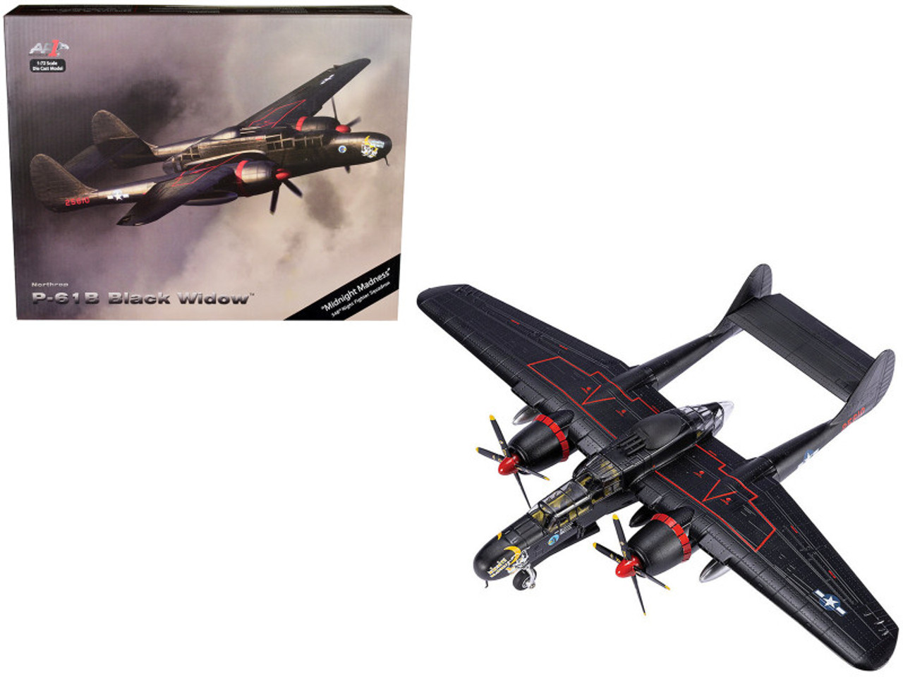 Northrop P-61B Black Widow Fighter Aircraft 