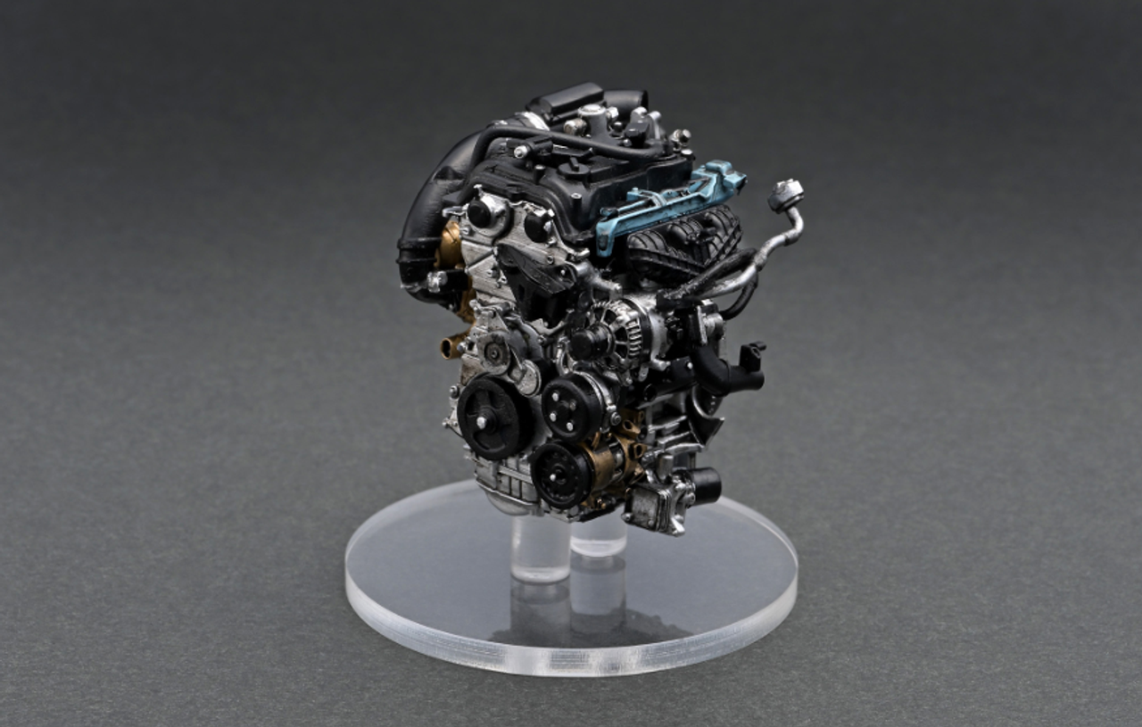 1/18 Ignition Model PANDEM GR Yaris (4BA) Blue Metallic(PA-Wheel) with Engine