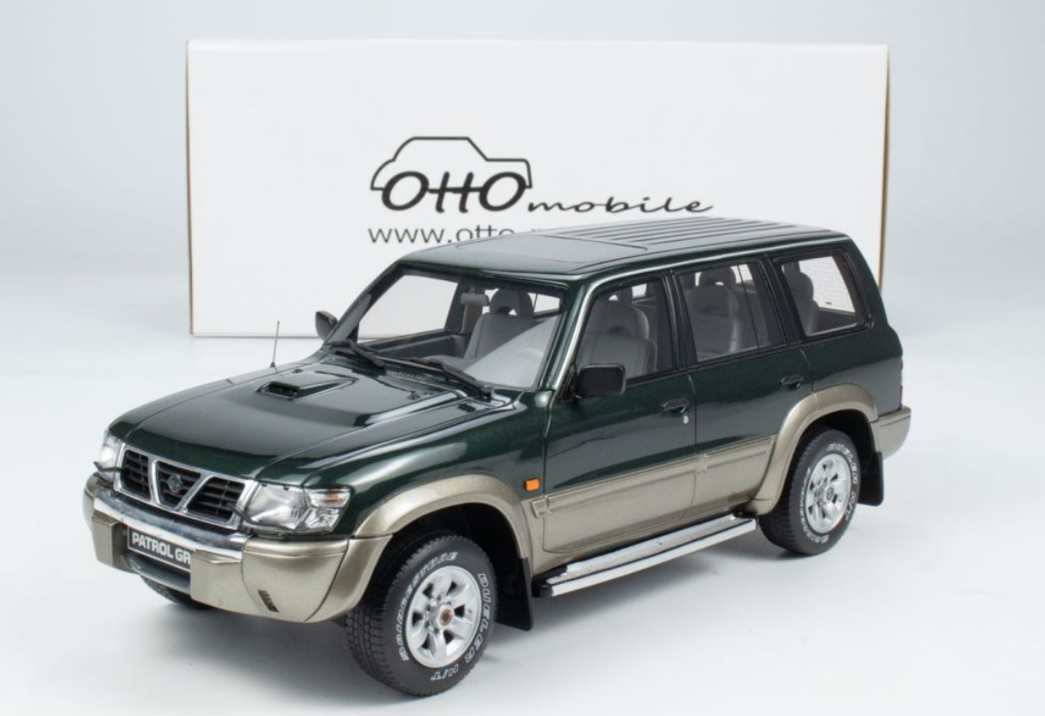 本日限定！オットーモービル 日産 パトロール GR Y61 1998 グリーン 本日限定！オットーモービル 日産 パトロール GR Y61 1998 グリーン