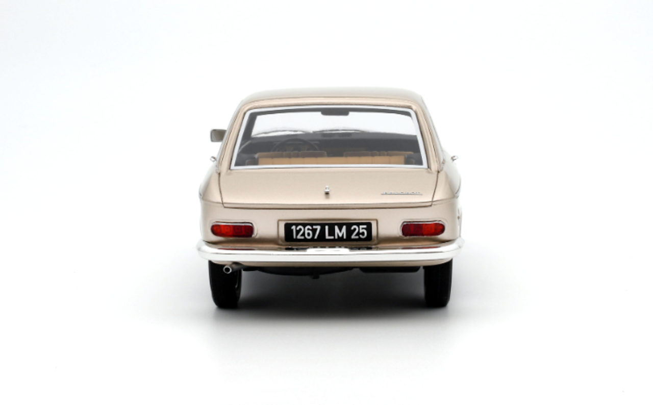 1/18 OTTO 1965 Peugeot 204 Coupe (Beige) Car Model