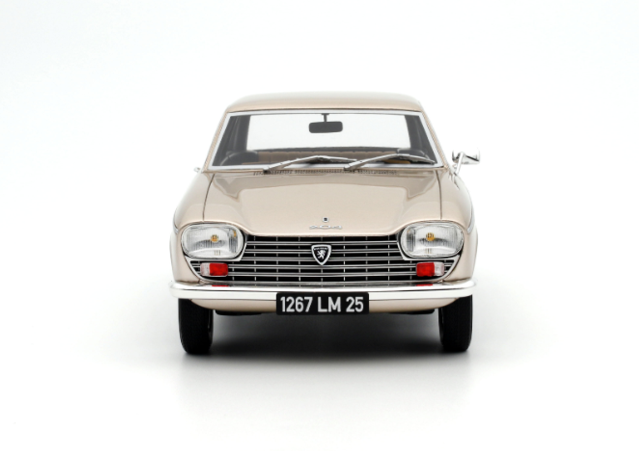 1/18 OTTO 1965 Peugeot 204 Coupe (Beige) Car Model