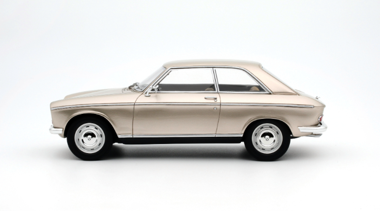 1/18 OTTO 1965 Peugeot 204 Coupe (Beige) Car Model