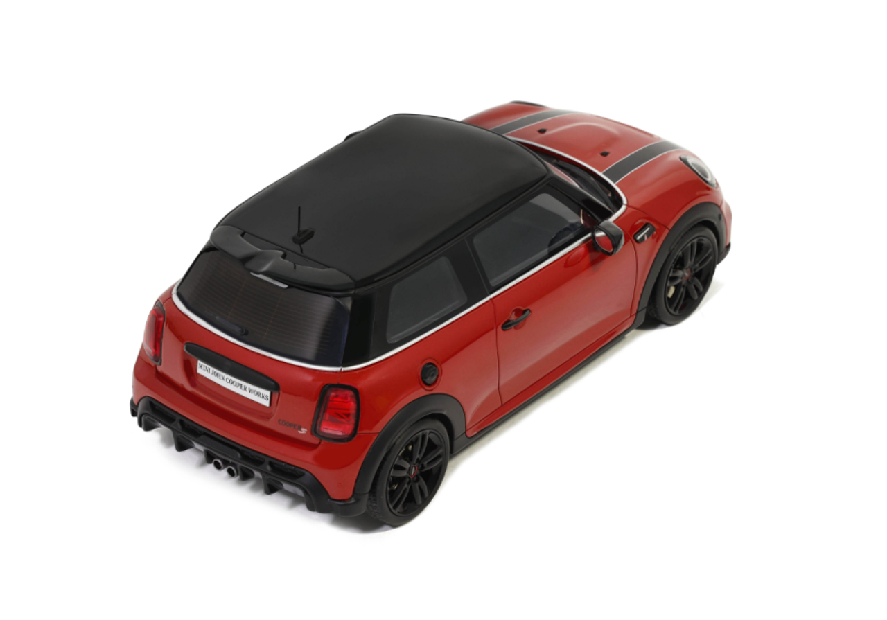 1/18 OTTO 2021 Mini Cooper S JCW John Cooper Works Package (Red) Car Model