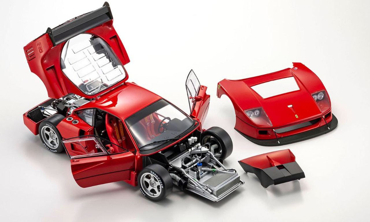 1/12 Kyosho 1989 Ferrari F40 Competizione (Red) Diecast Car Model