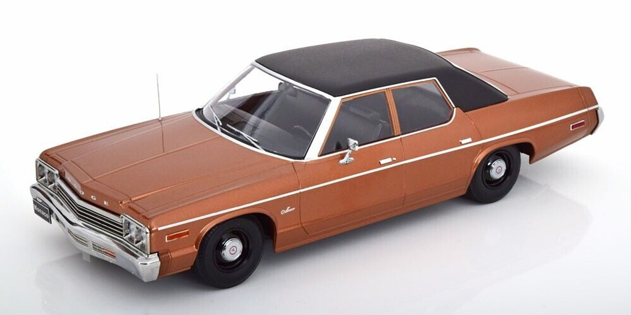 1/18 KK-Scale 1974 Dodge Monaco (Brown Metallic) Car Model