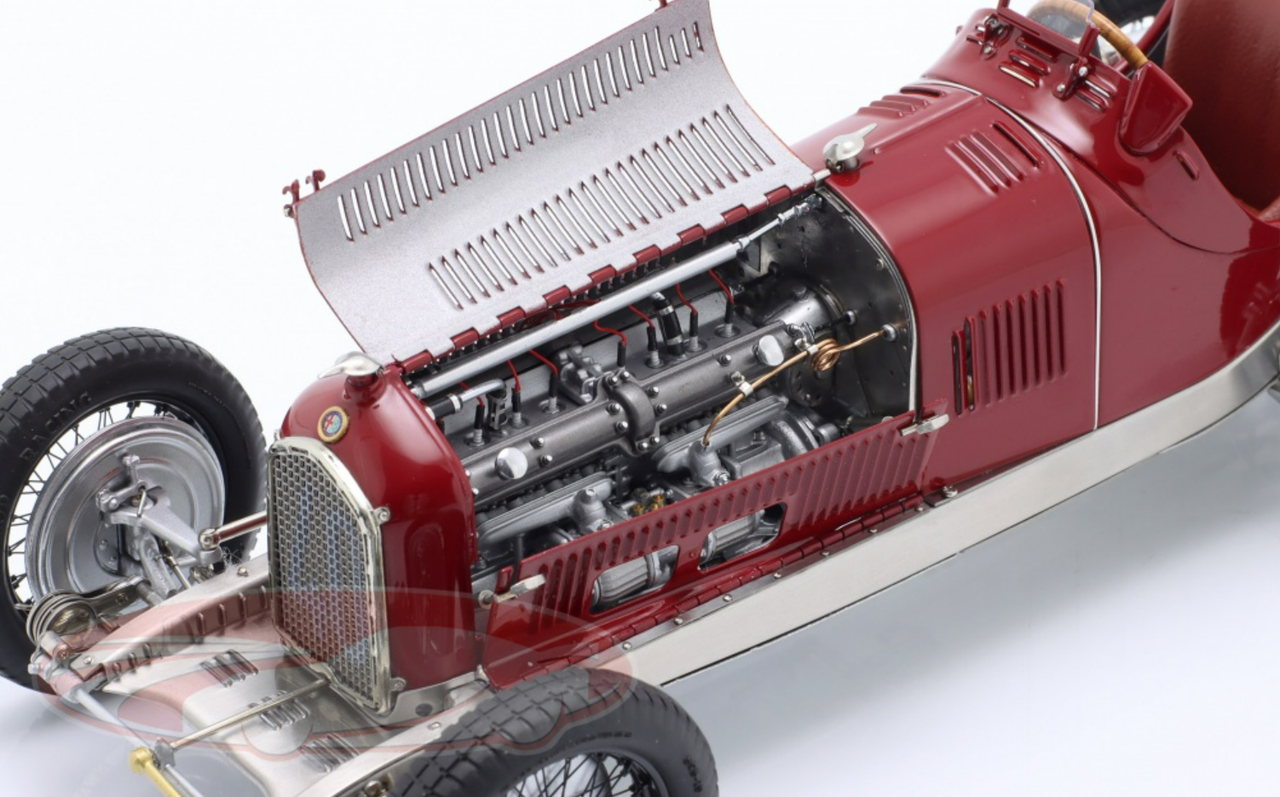 1/18 CMC 1933 Luigi Fagioli Alfa Romeo Tipo B (P3) #40 Winner Comminges GP Diecast Car Model