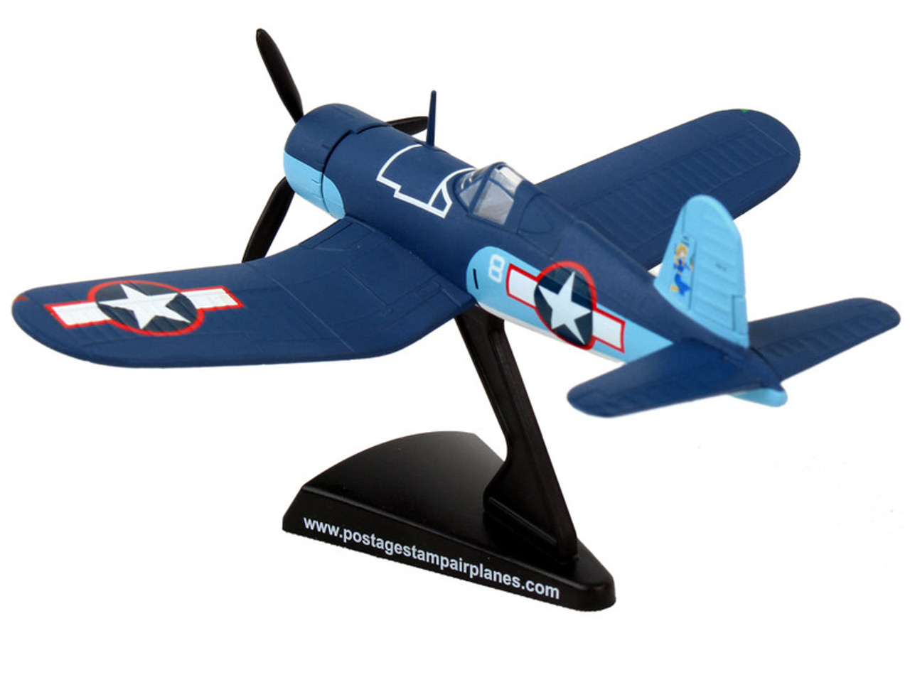 Vought F4U Corsair Fighter Aircraft "VMF-422 First Lieutenant Robert 'Cowboy' Stout" United States Navy 1/100 Diecast Model Airplane by Postage Stamp Vought F4U Corsair Fighter Aircraft "VMF-422 First Lieutenant Robert 'Cowboy' Stout" United States Navy 1/100 Diecast Model Airplane by Postage Stamp