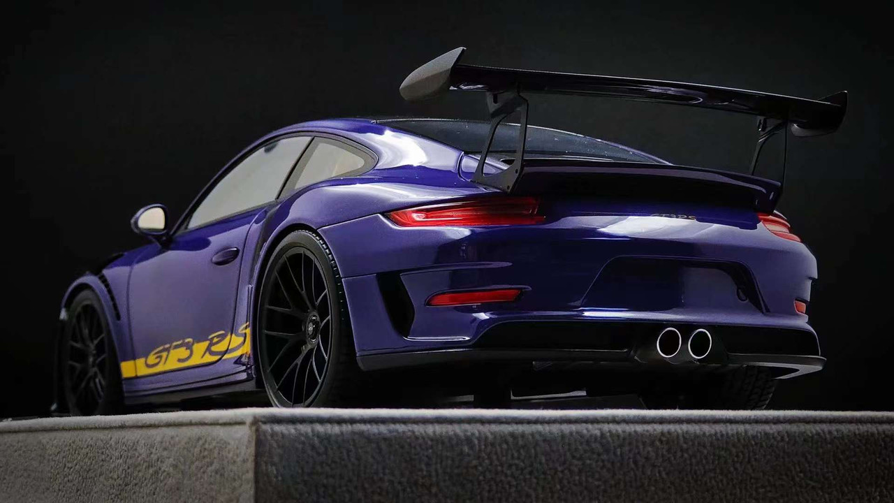 1/18 Makeup Porsche 911 991.2 GT3 RS (Purple with Carbon Hood