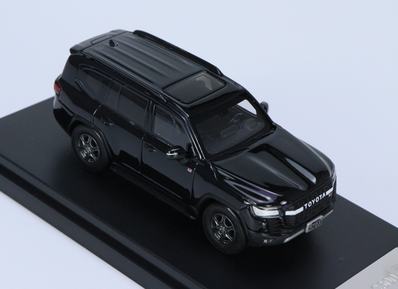 1/64 LCD Toyota Land Cruiser LC300 GR (Black) Diecast Car Model