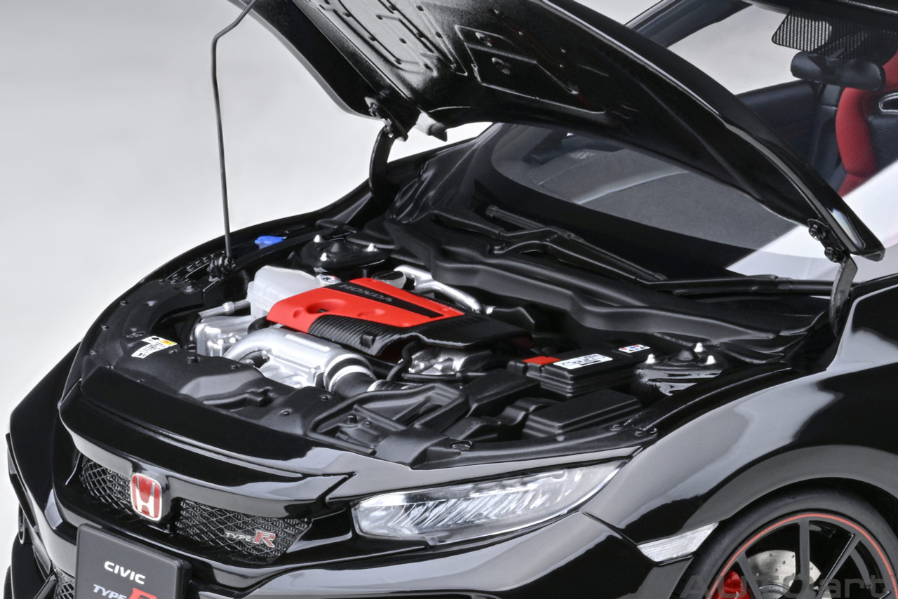その他 M 1/18 AUTOart 2021 Honda Civic Type R (FK8) (Crystal Black