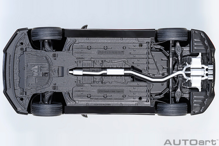 1/18 AUTOart 2021 Honda Civic Type R (FK8) (Polished Metal