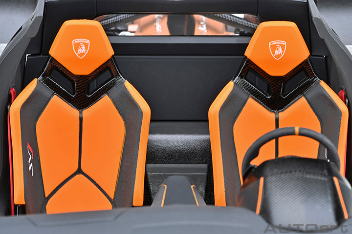 1/18 AUTOart Lamborghini Aventador SVJ (Arancio Atlas Pearl Orange