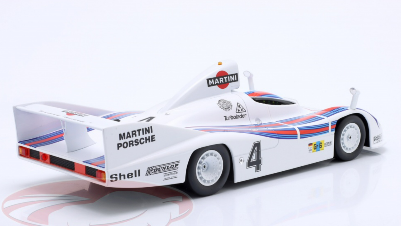 1/18 Werk83 1977 Porsche 936 Martini Racing #4 Winner 24h LeMans Martini Racing Porsche System Jacky Ickx, Jürgen Barth, Hurley Haywood Car Model