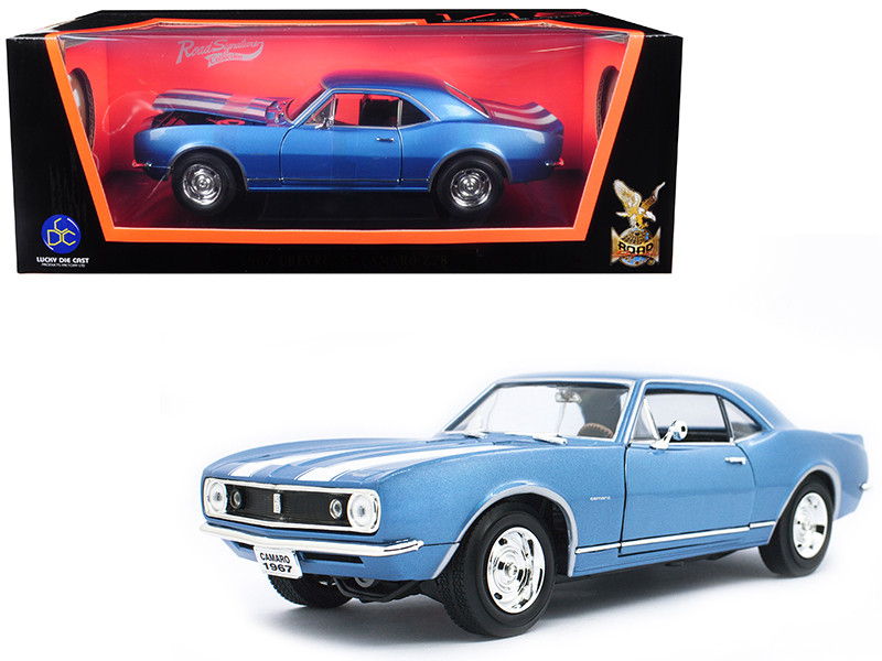 1/18 Road Signature 1967 Chevrolet Camaro Z/28 Metallic Blue with