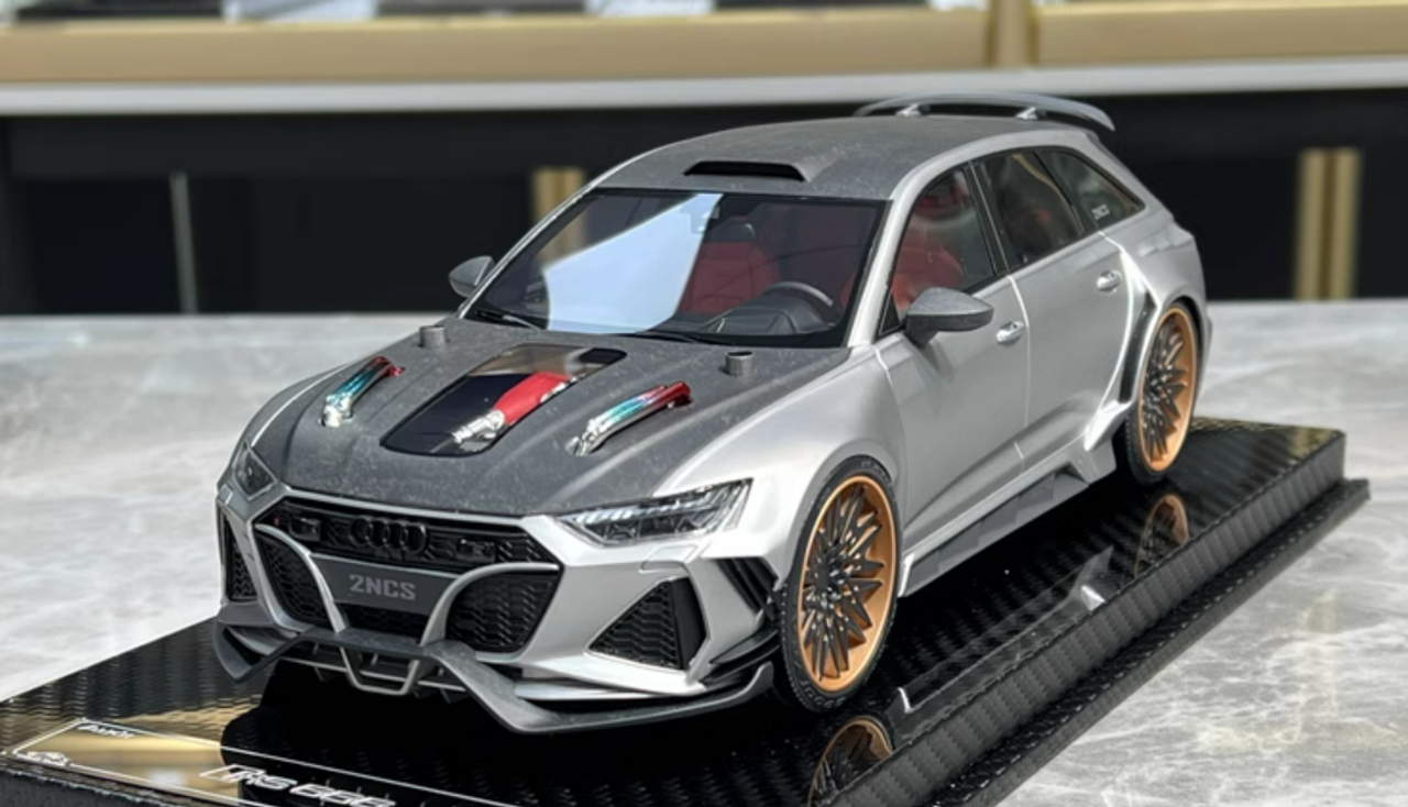 1/18 Vip Scale Models Jon Olsson Audi RS6 C8 "The Devil" with Ferrari Engine Resin Car Model Limited 99 Pieces