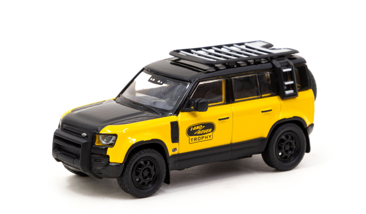 1/64 Tarmac Works Land Rover Defender 110 Trophy Edition Diecast Car Model