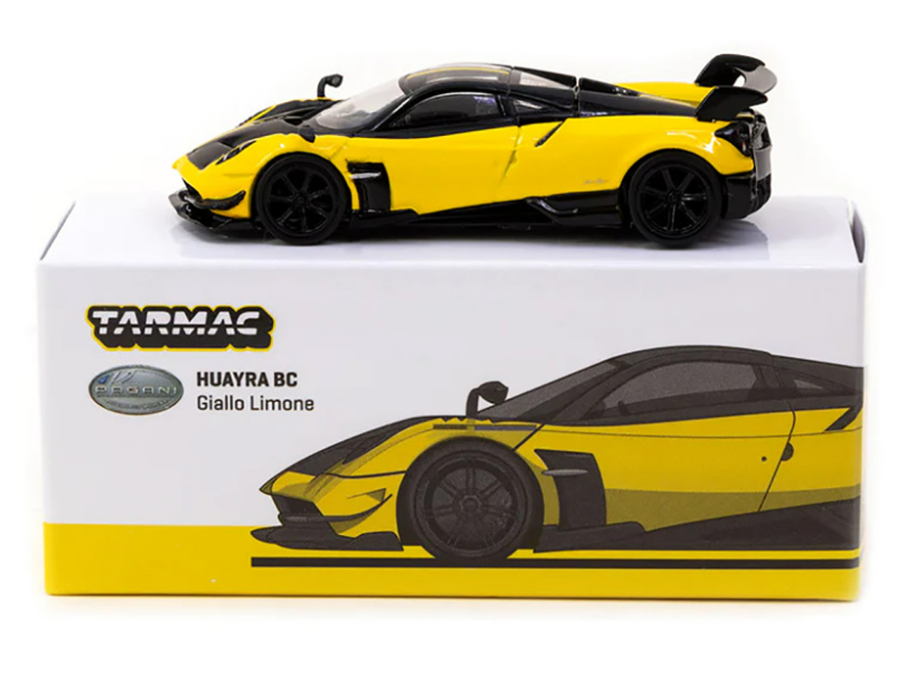 1/64 Tarmac Works Pagani Huayra BC Giallo Limone