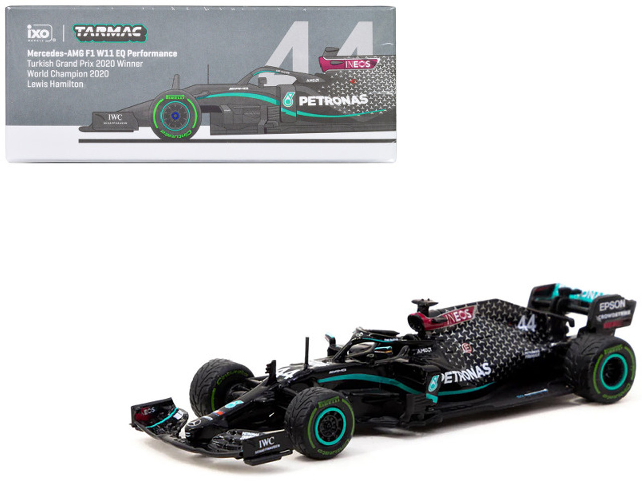 1/64 Tarmac Works 2020 Formula 1 Mercedes-AMG F1 W11 EQ
