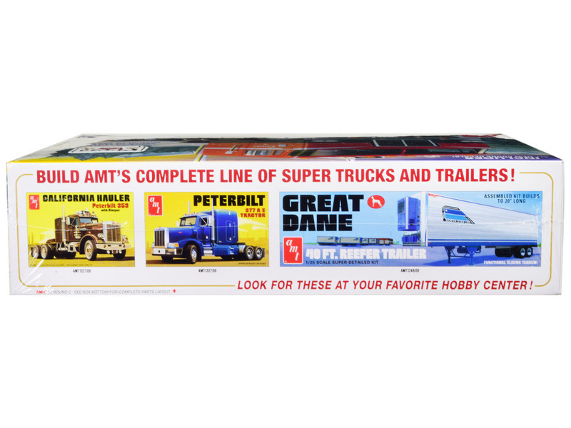 Skill 3 Model Kit Peterbilt 352 Pacemaker Cabover Tractor 