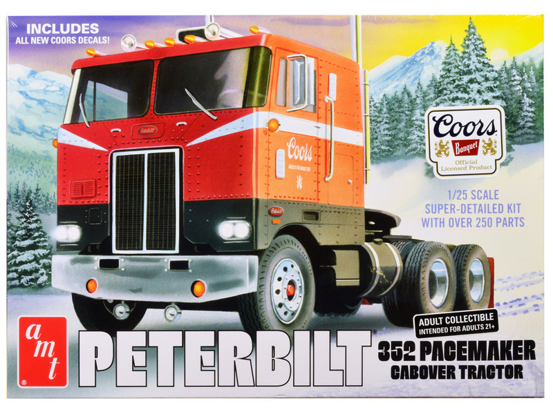 TOYOTA Land Cruiser cc -０１カスタム Skill 3 Model Kit Peterbilt 352 Pacemaker Cabover Tractor 