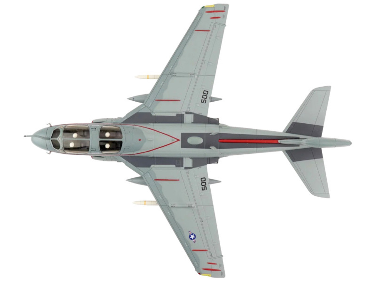 Grumman EA-6B Prowler Aircraft VAQ-132 "Scorpions" United States Navy (2006) "Air Power Series" 1/72 Diecast Model by Hobby Master