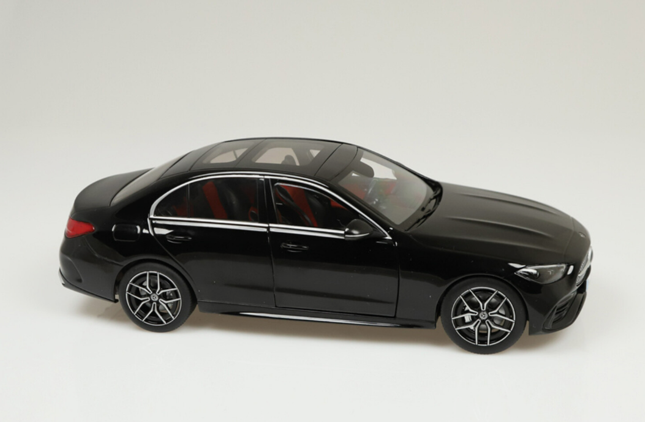 1/18 NZG Mercedes-Benz C-Class W206 (Obsidian Black Metallic) Diecast Car Model