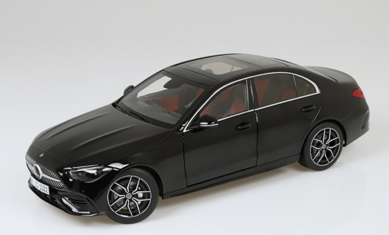 1/18 Mercedes Benz C-Class W206 Silver Model by NZG B66960637 Dealer Edition