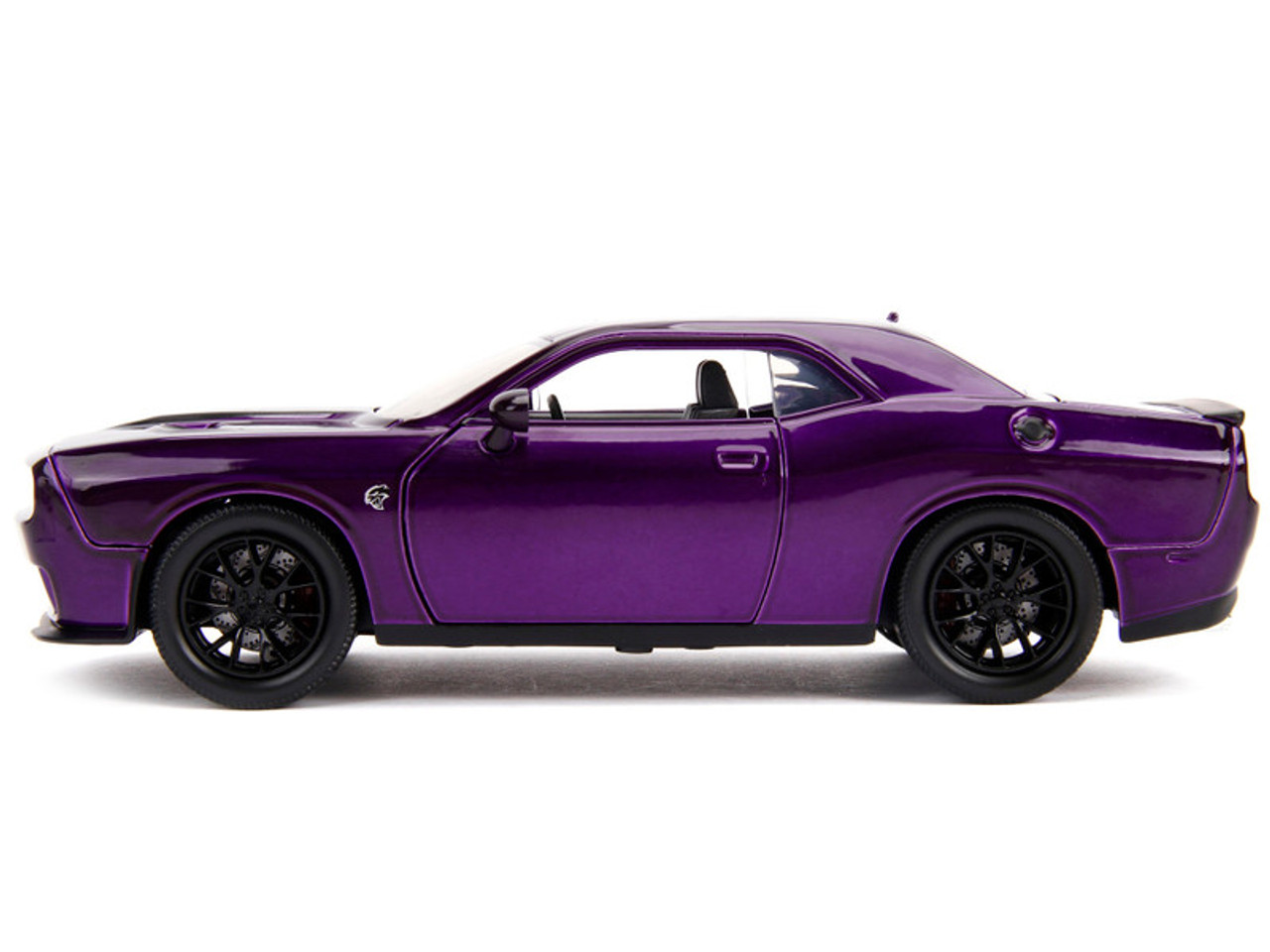 2015 Dodge Challenger SRT Hellcat Purple with Black Stripes