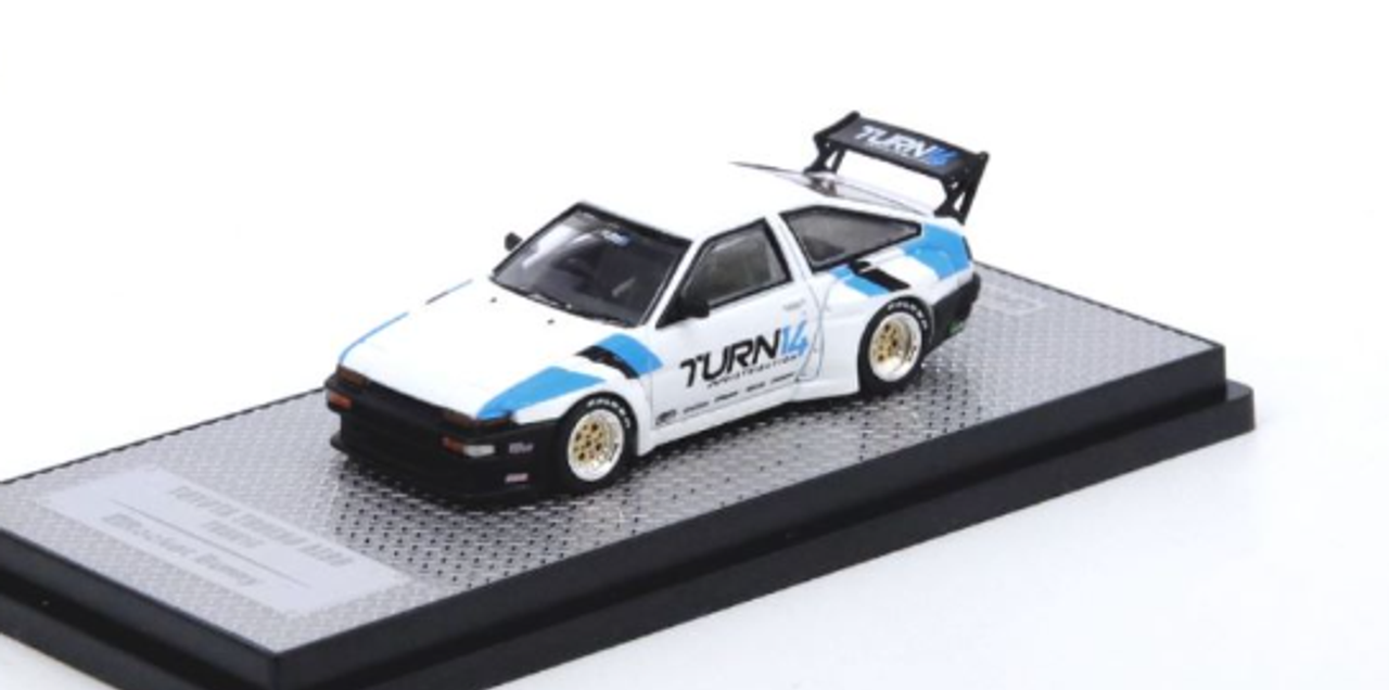 1/64 INNO TOYOTA AE86 SPRINTER TRUENO "TURN14" PANDEM / ROCKET BUNNY